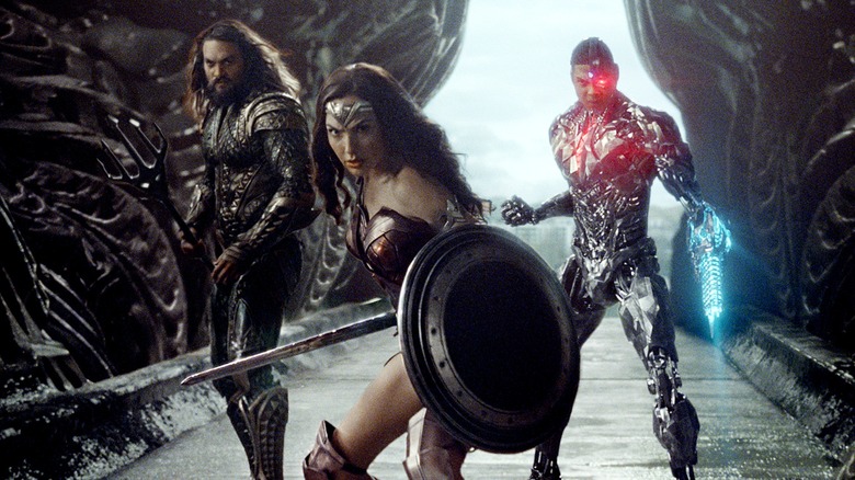 Wonder Woman, Aquaman and Cyborg