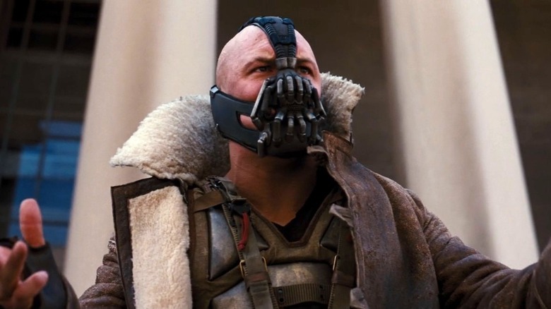 Bane speaking