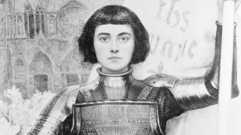 1903 engraving Joan of Arc, Albert Lynch