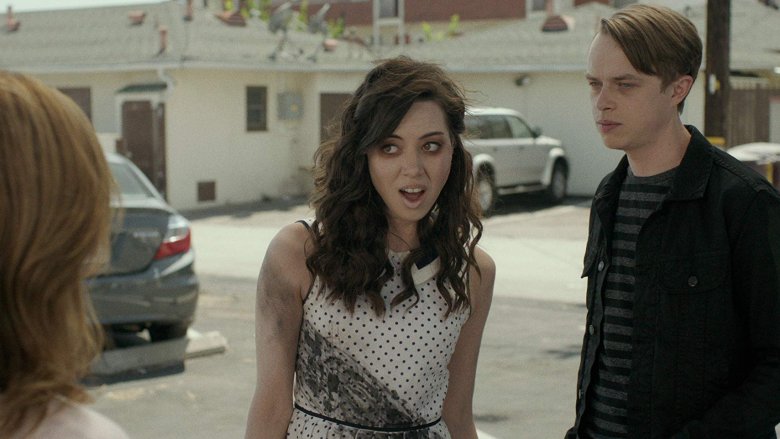 Aubrey Plaza and Dane DeHaan in 'Twilight Zone: The Movie'