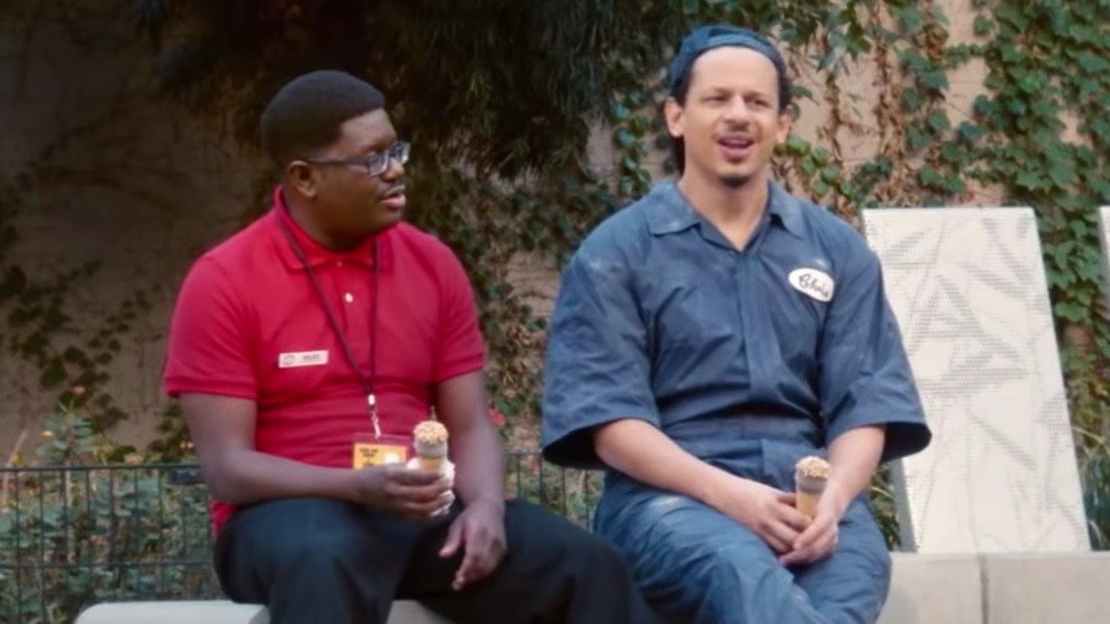 Eric Andre and Lil Rel Howery in Bad Trip