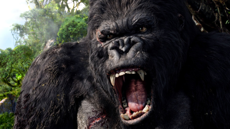 King Kong roars