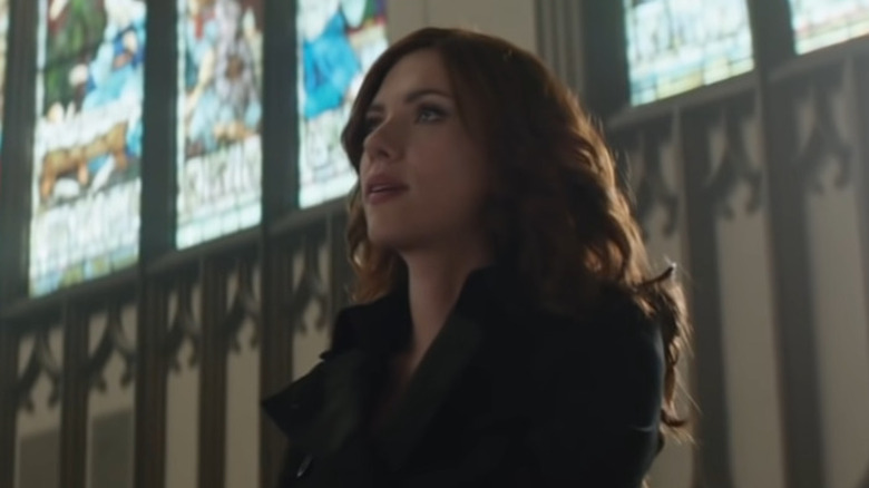 Black Widow in Civil War deleted scene