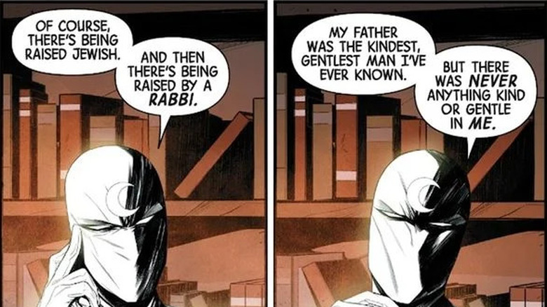 Moon Knight talks to therapist