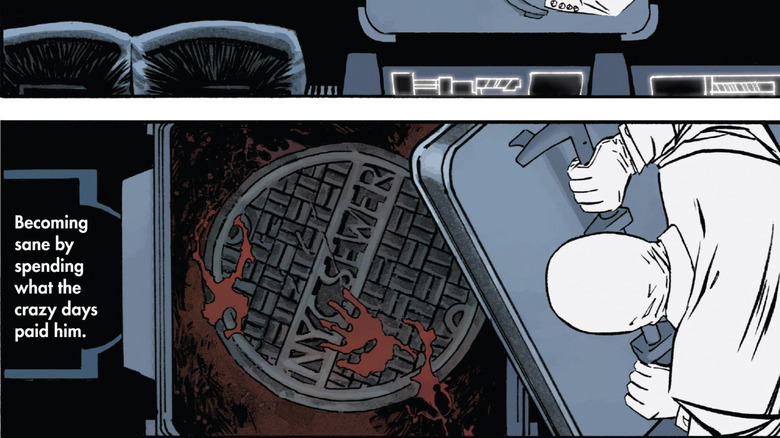 Moon Knight enters sewer