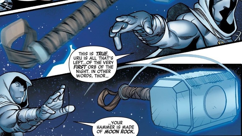 Moon Knight controls Mjolnir