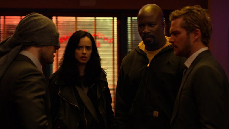 The cast of The Defenders