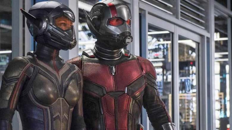 Paul Rudd and Evangeline Lilly in Ant-Man and the Wasp