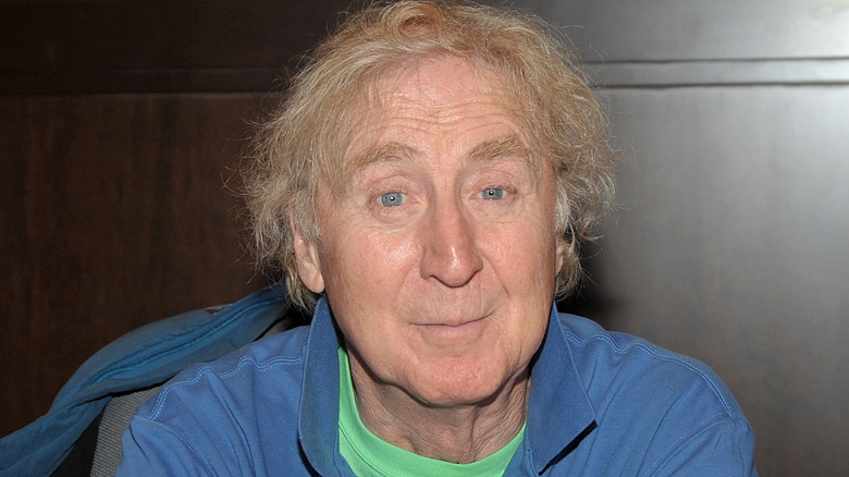 Gene Wilder smiles at his book signing at Barnes and Noble (2010)