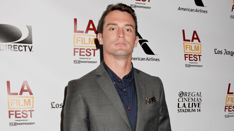 Nicholas Tucci tilting head at the 2013 Los Angeles Film Festival