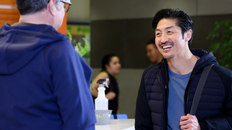 Dr. Choi laughing on NBC's Chicago Med