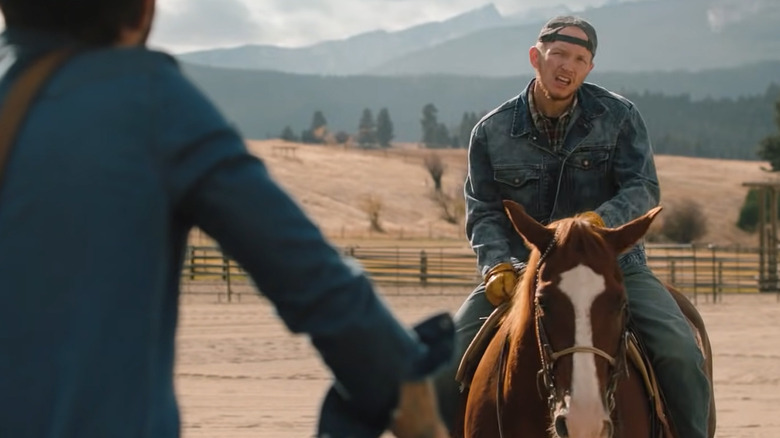 Yellowstone Jimmy Hurdstrom Horseback