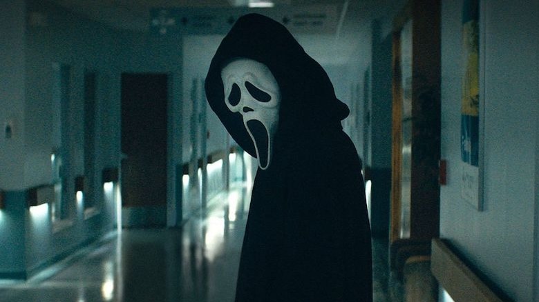 Ghostface in a school