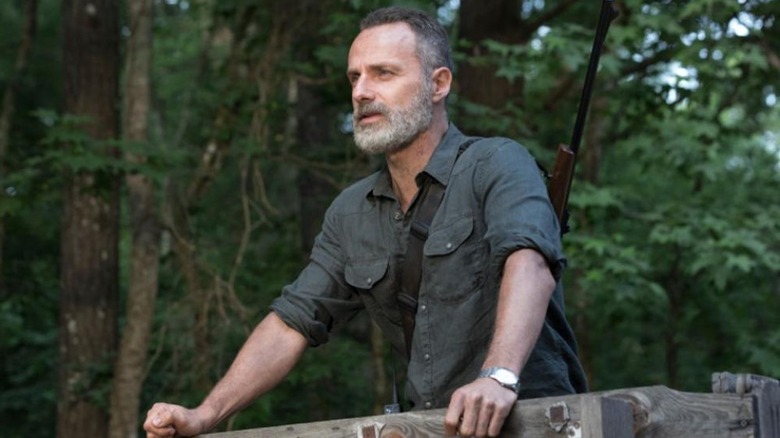 Rick Grimes contemplative