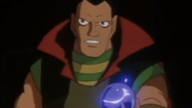 Malcar the Alchemist holding orb