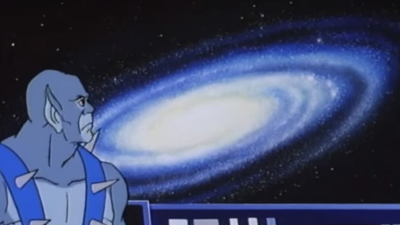 Panthro looks at galaxy