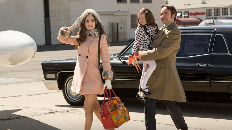 Alison Brie and Vincent Kartheiser in Mad Men