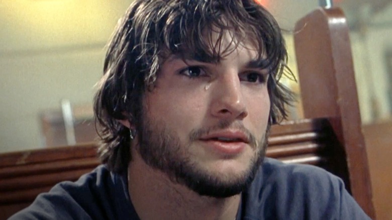 A closeup of Ethan crying in "The Butterfly Effect" (2004)