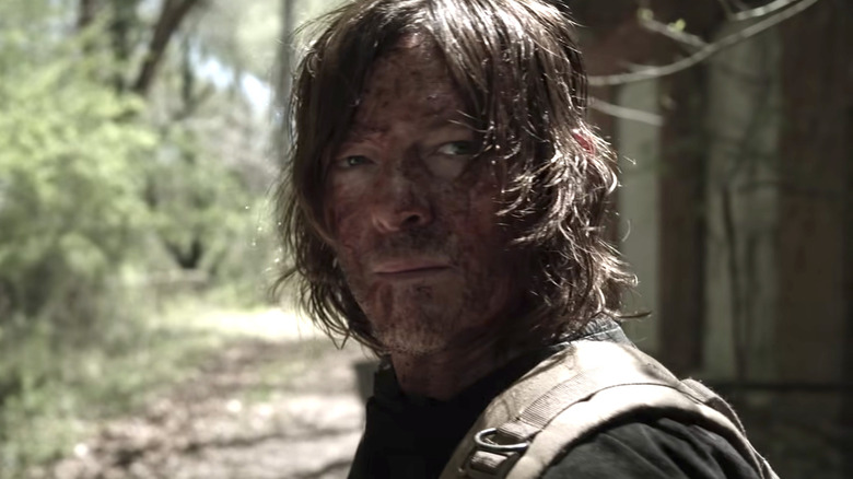 Walking Dead Norman Reedus dirty face