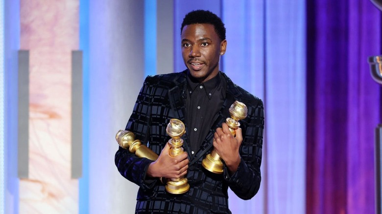 Jerrod Carmichael at the Golden Globes