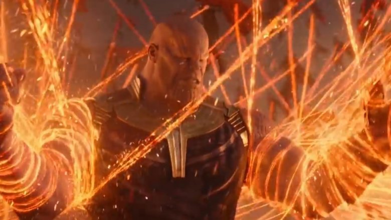 Thanos temporarily caught in Doctor Strange's spell in Avengers: Infinity War