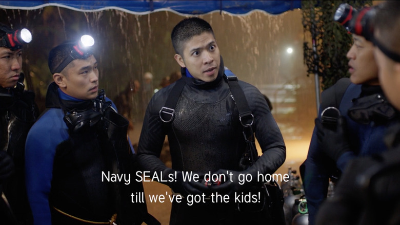 Thai Navy SEALs in cave