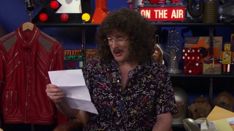 Weird Al reads letter