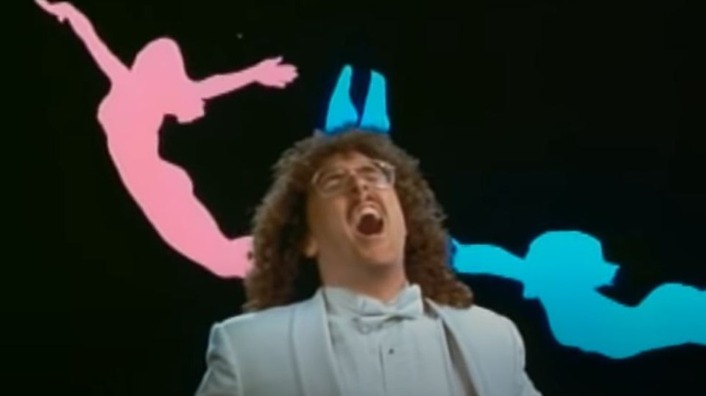 Weird Al singing Spy Hard theme