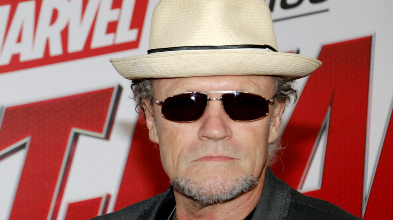 Michael Rooker wearing sunglasses