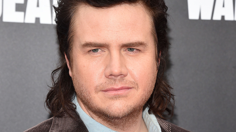 Josh McDermitt with mullet haircut