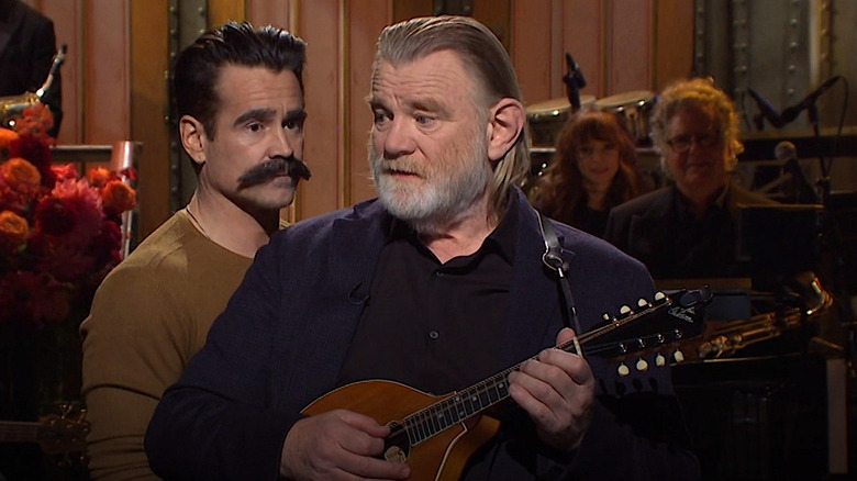 Brendan Gleeson spots Colin Farrell