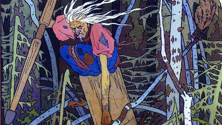 Baba Yaga / "Russian Popular Fairy Tales"