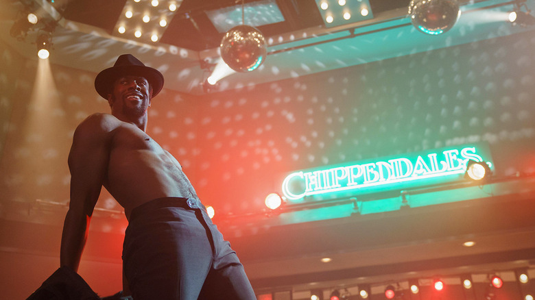 Otis Chippendales dancer in hat