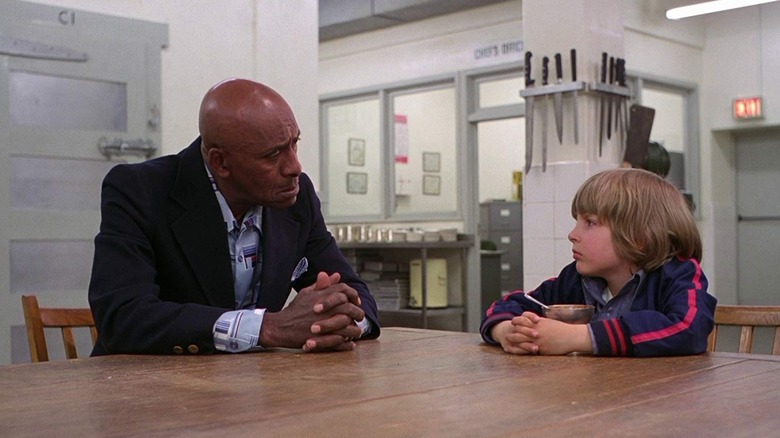 Dick Hallorann talking to Danny Torrance