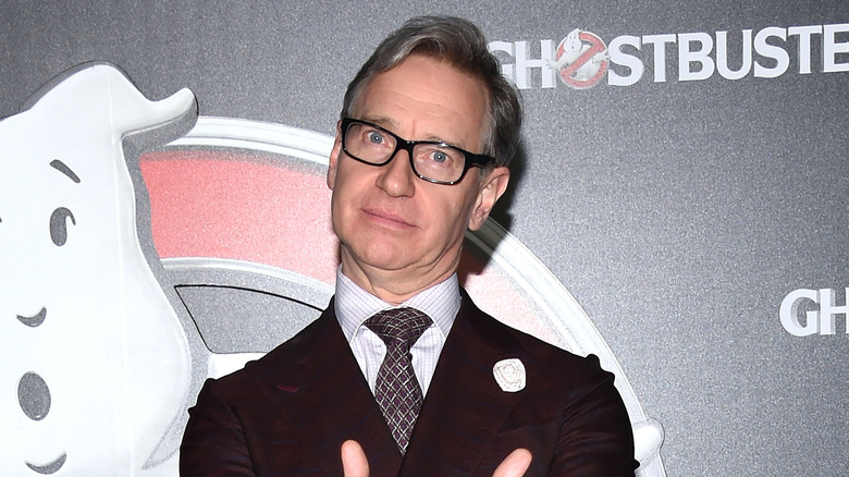 Paul Feig wearing glasses