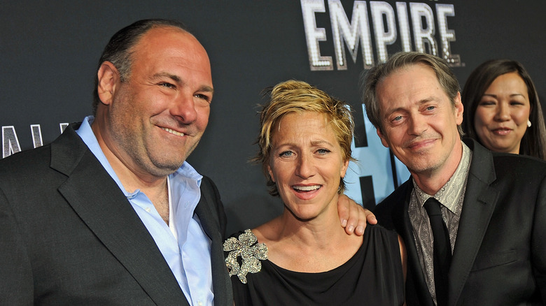 James Gandolfini Edie Falco and Steve Buscemi