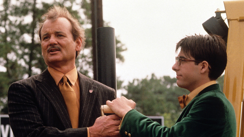 Bill Murray and Jason Schwartzman arguing