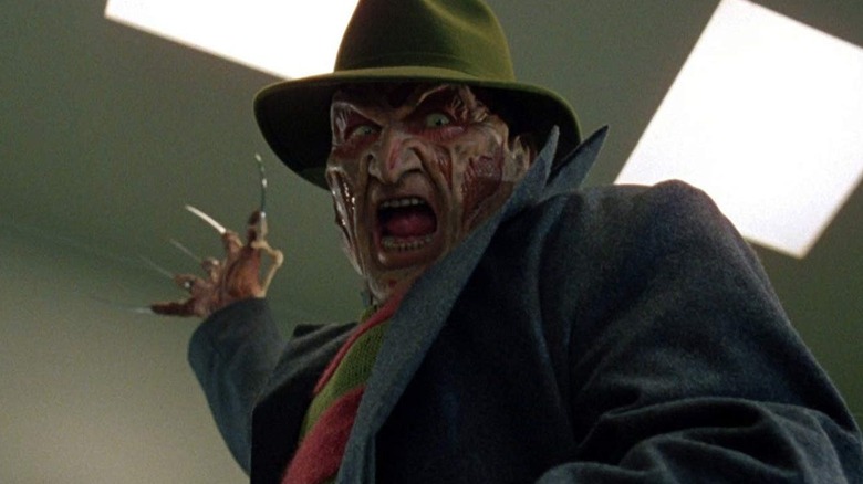 Freddy Krueger attacking