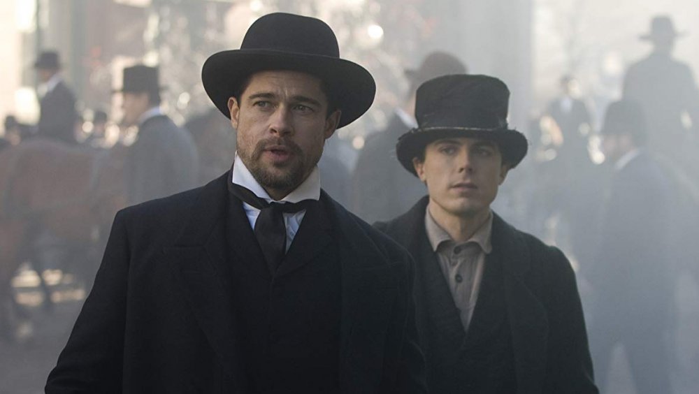 Brad Pitt and Casey Affleck in The Assassination of Jesse James by the Coward Robert Ford