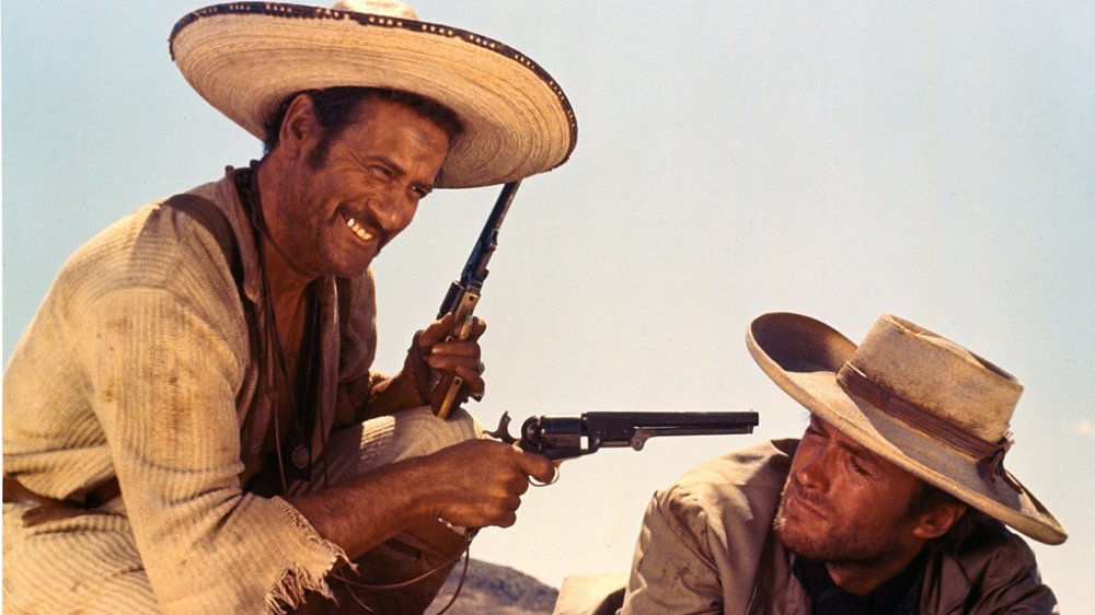 Eli Wallach and Clint Eastwood in The Good, the Bad and the Ugly