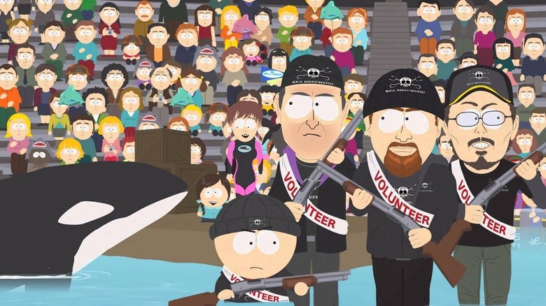 Stan Marsh with Sea Shepherd