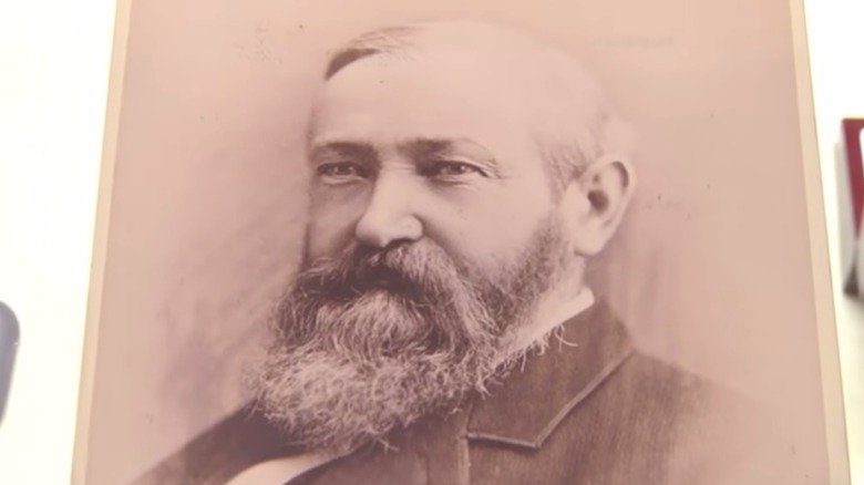 Benjamin Harrison cabinet card