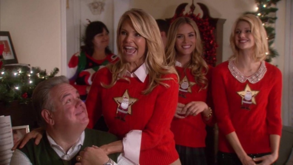 Jerry (Jim O'Heir) sings carols on Parks and Recreation