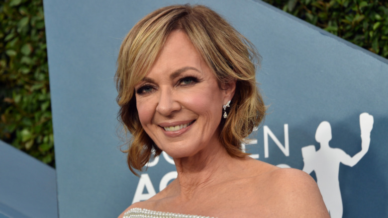 Allison Janney on the SAG Awards red carpet