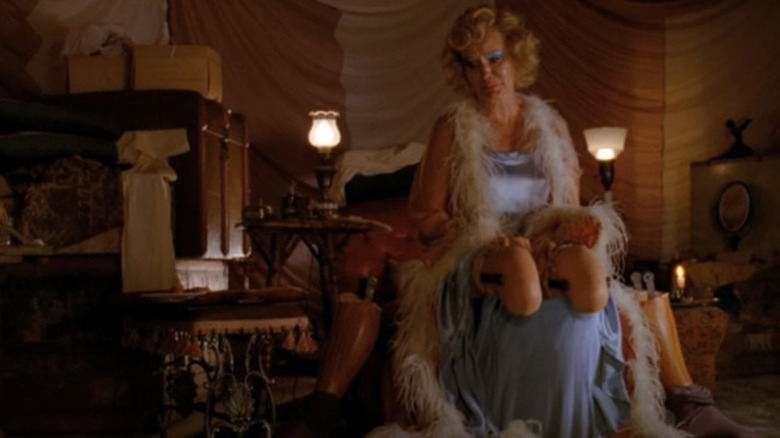 Jessica Lange crying in Freak Show