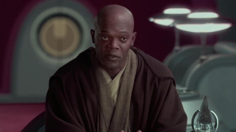 Mace Windu in the Jedi Temple