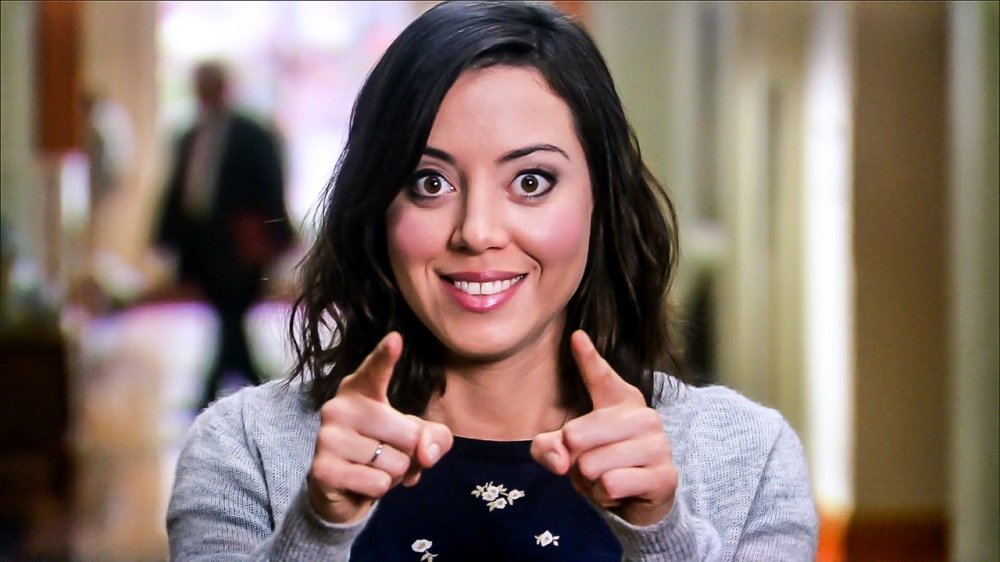 Aubrey Plaza as April Ludgate