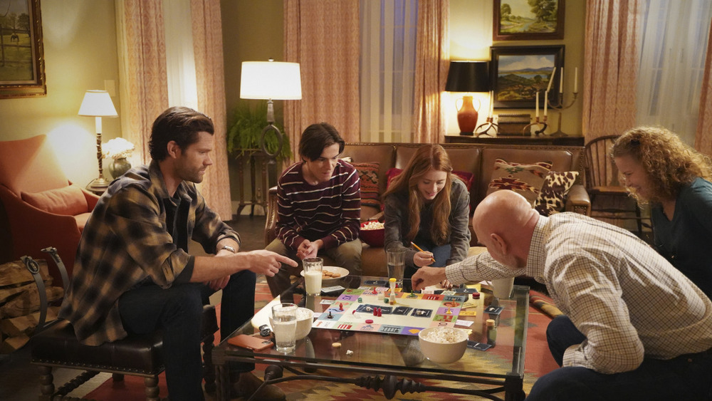 Game night with the Walker family