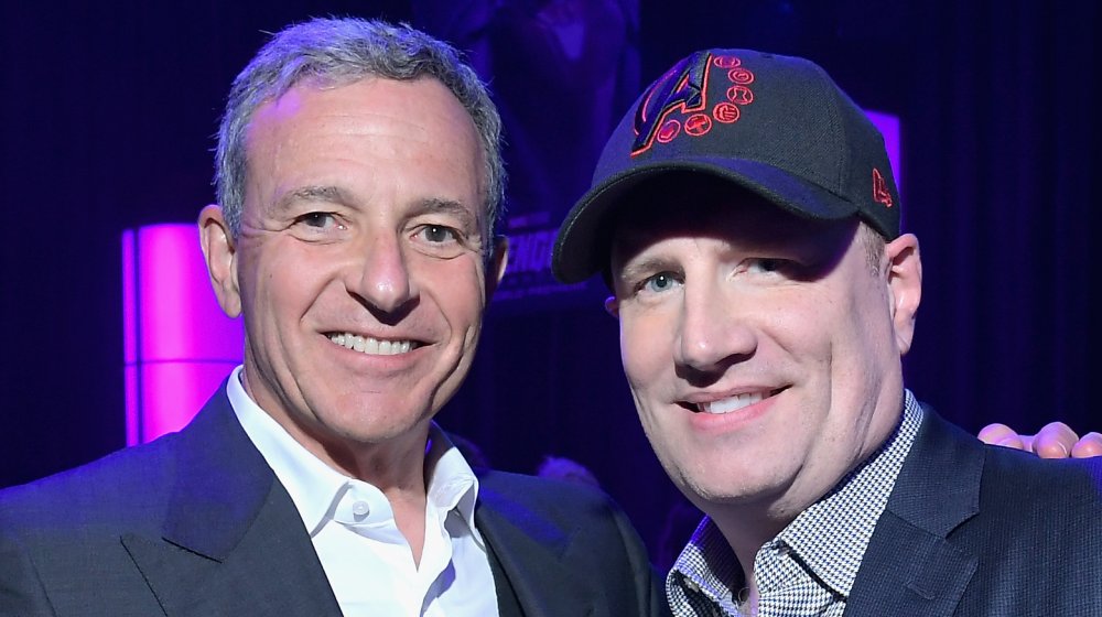 Bob Iger and Kevin Feige