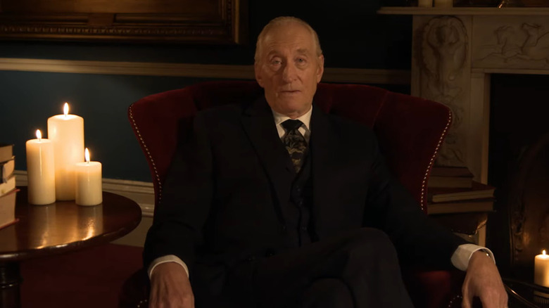 Charles Dance reads book reviews